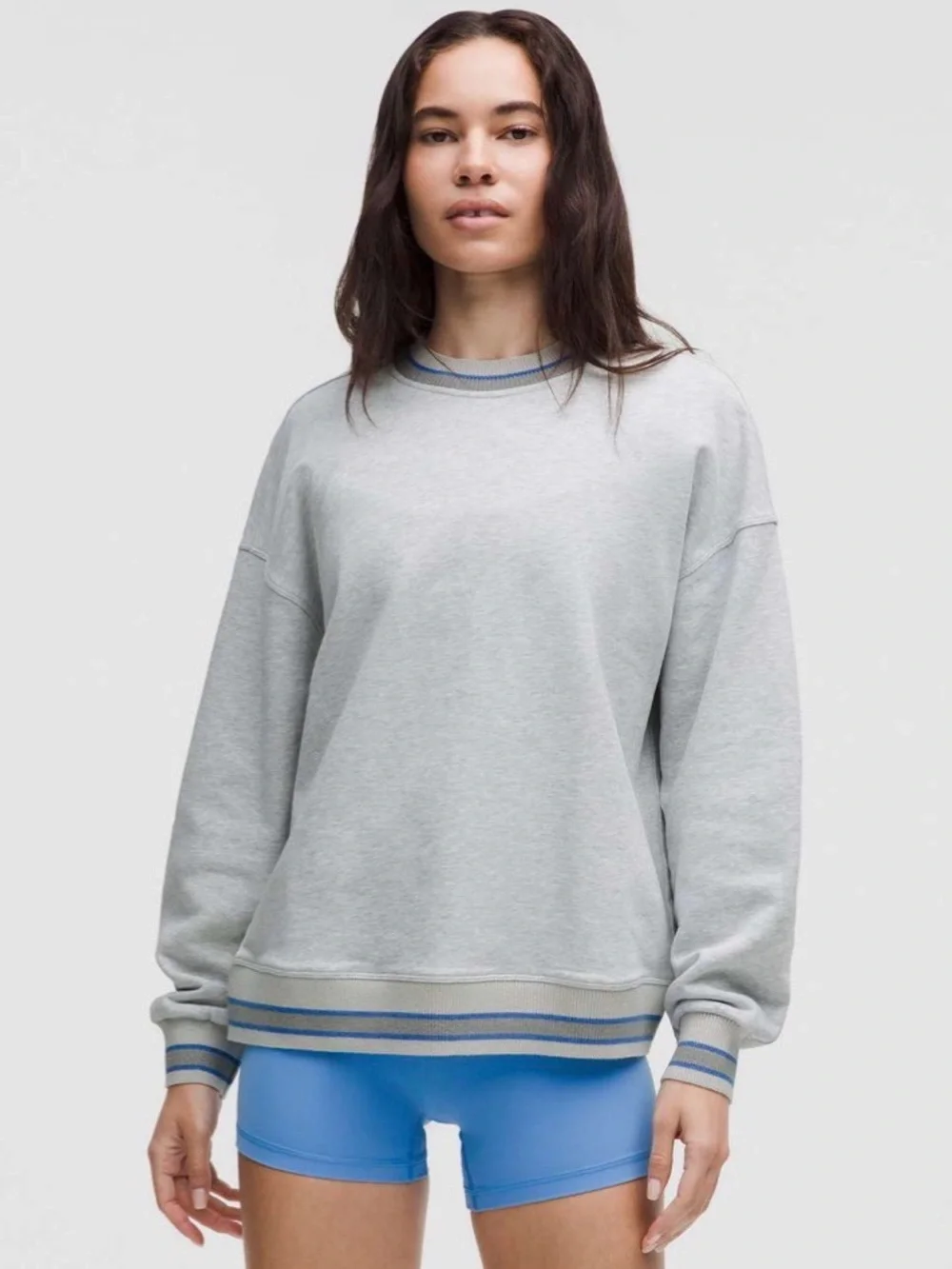 Lululemon Perfectly Oversized Ringer Crew